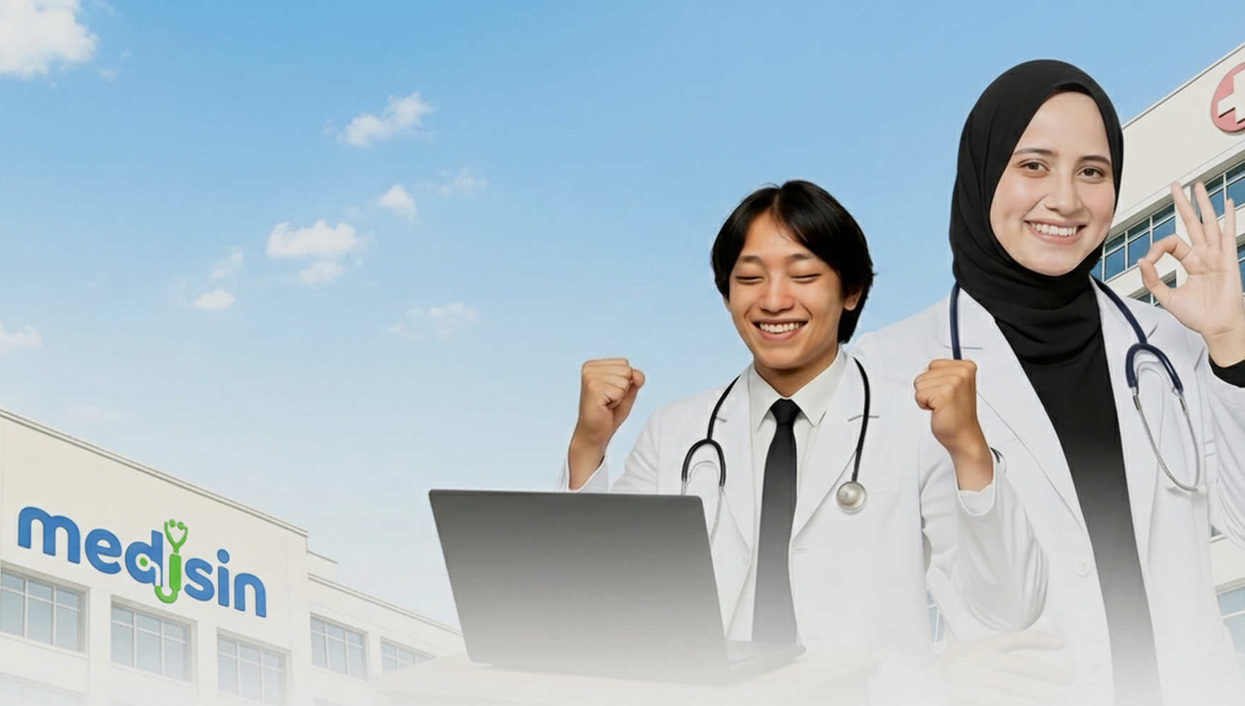 Doctor holding stethoscope